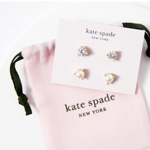 🌸Kate Spade Rise and Shine 2-stud Earrings Set 🌸